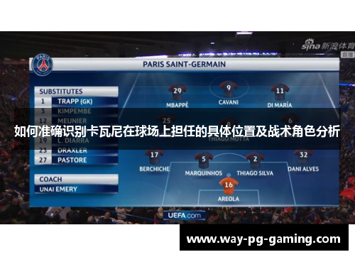 如何准确识别卡瓦尼在球场上担任的具体位置及战术角色分析