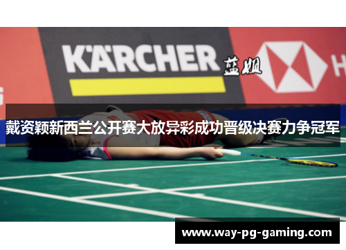 戴资颖新西兰公开赛大放异彩成功晋级决赛力争冠军